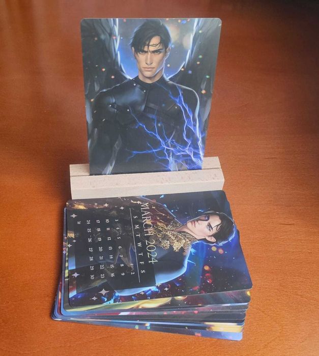 Calendário 2024 Fairy Loot de personagens de Sarah J. Maas