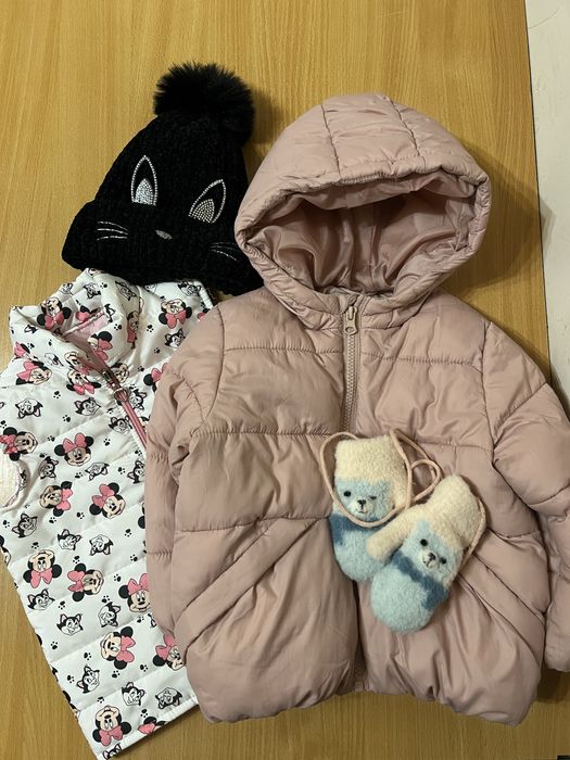 Курточка, жилетка, шапка