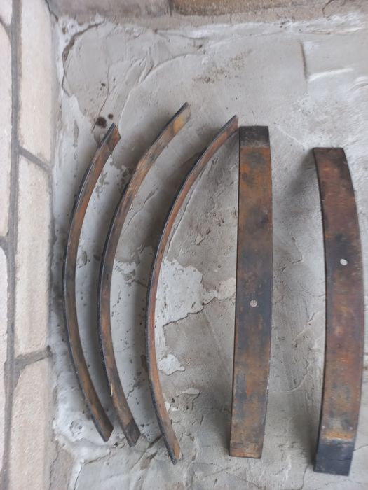 Лист рессоры Ал-ко 45 мм на автоприцеп б/у.