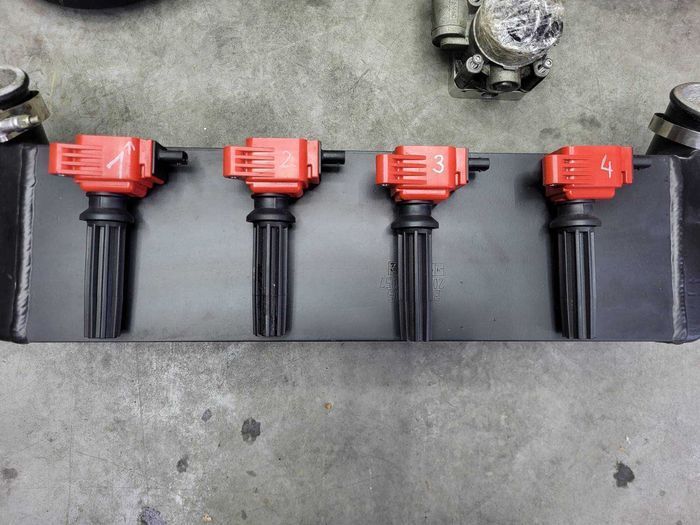 Downpipe wydech ic dolot Ford Mustang 2.3 gen VI 2015, 2018, 2023