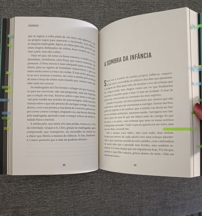 Livro "Cicatrizes"