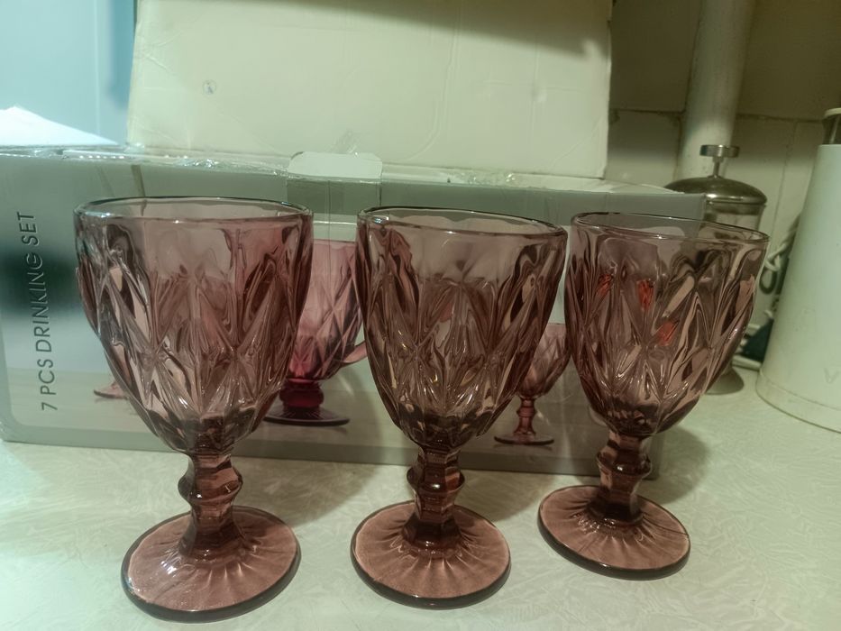 Набір бокалів+кувшин