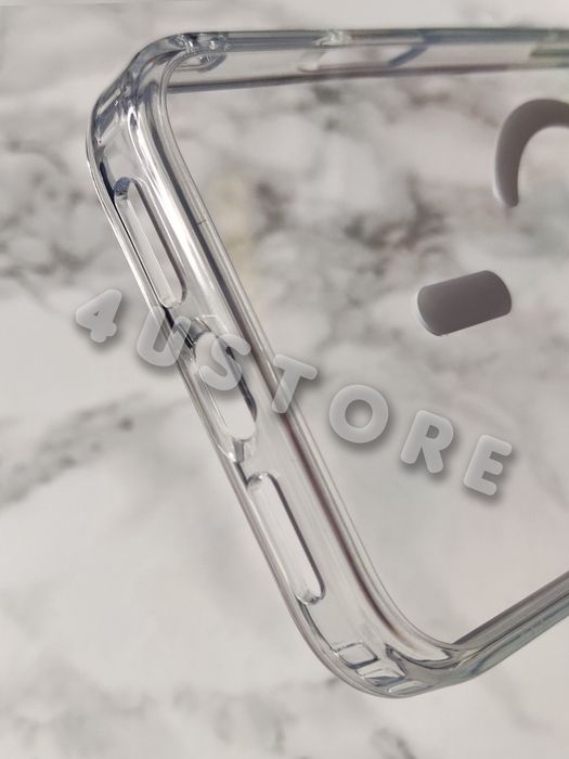 Чехол Crystal Case Magsafe на iPhone 17 18 Pro Max прозрачный Противоударный не желтеет чохол прозорий протиударний не жовтіє