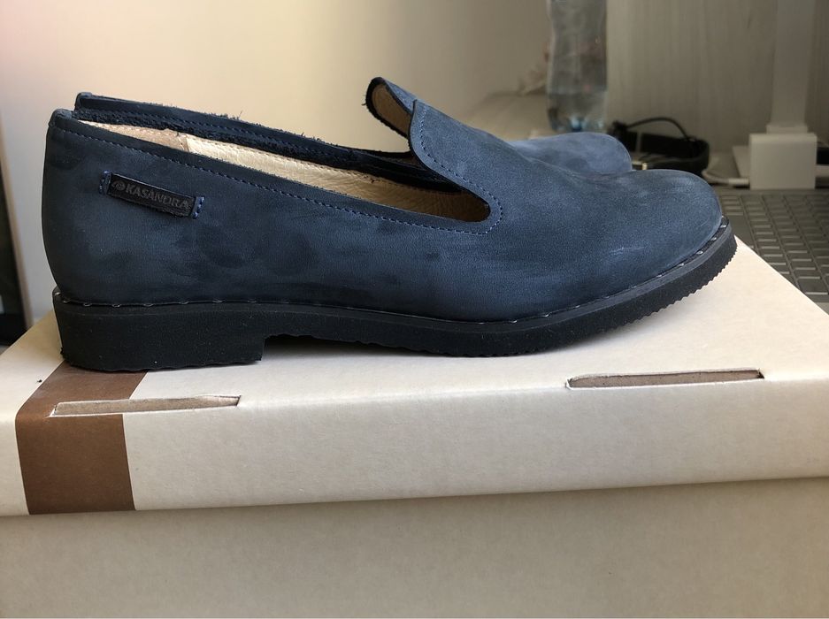 Жіночі Сліпери, туфлі kasandra, шкіра