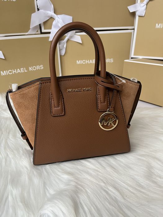 Сумка Michael Kors Avril xs  Logo Top-Zip Satche майкл корс оригінал