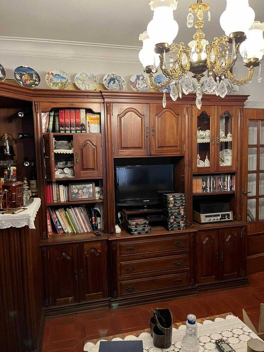 Móvel de Sala & Bar Vintage de Madeira de Alta Qualidade!