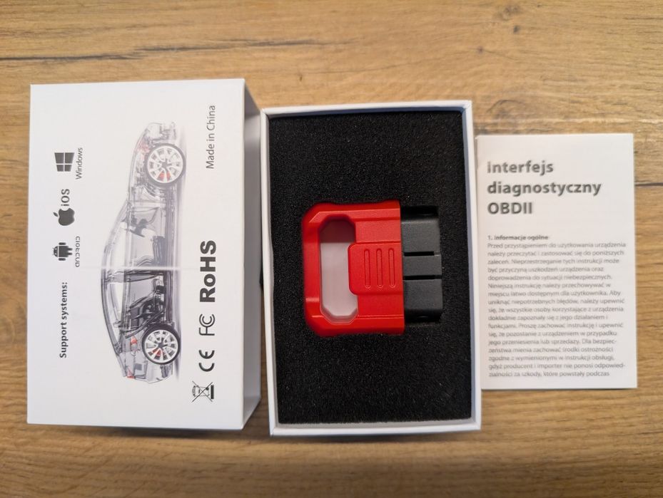 Interfejs diagnostyczny OBD II v501 24Diag