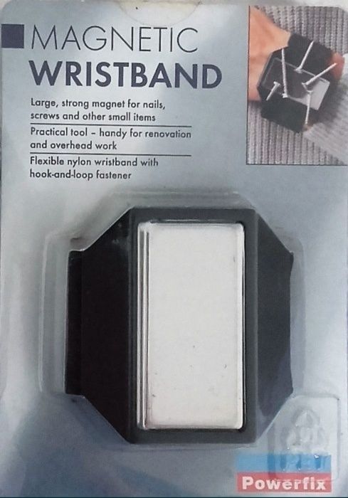 Pasek na rękę z magnesem do gwoździ, do remontu