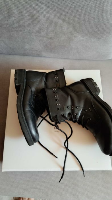 Buty dziewczęce, czarne