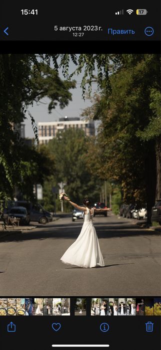 Платье свадебное