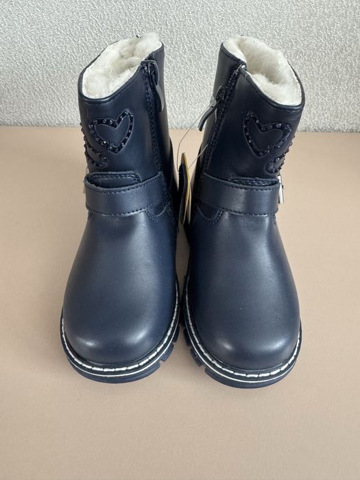 Сапоги, ботинки зимові, для дівчинки Clibee 24 розмір, 15 см