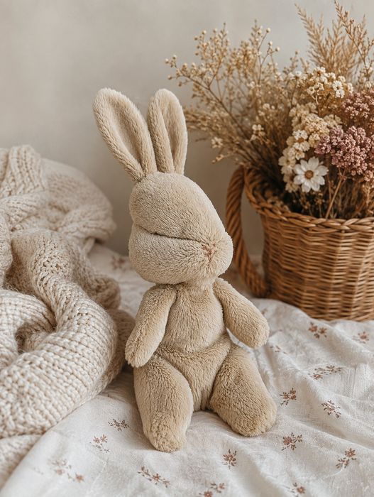Коллекционная мягкая игрушка кролик Maileg My first bunny, майлег