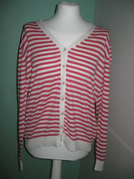 Monteoo sweter paski rozmiar  44 XXL