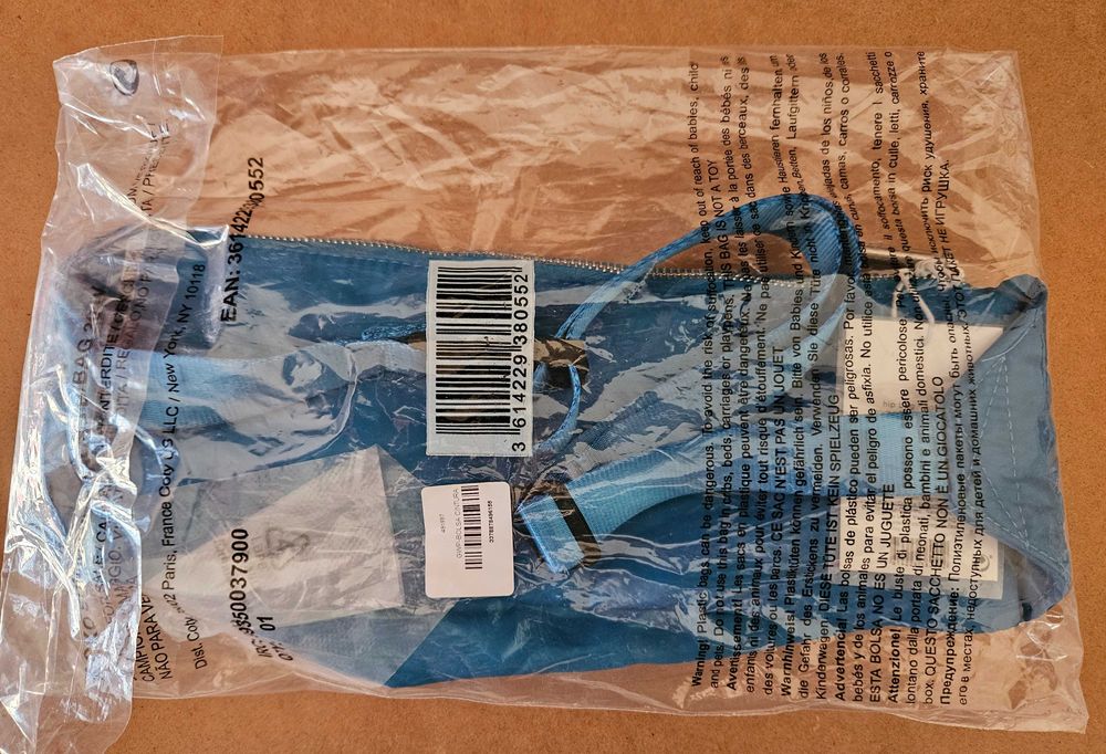 Bolsa de cintura azul Calvin Klein - NOVA