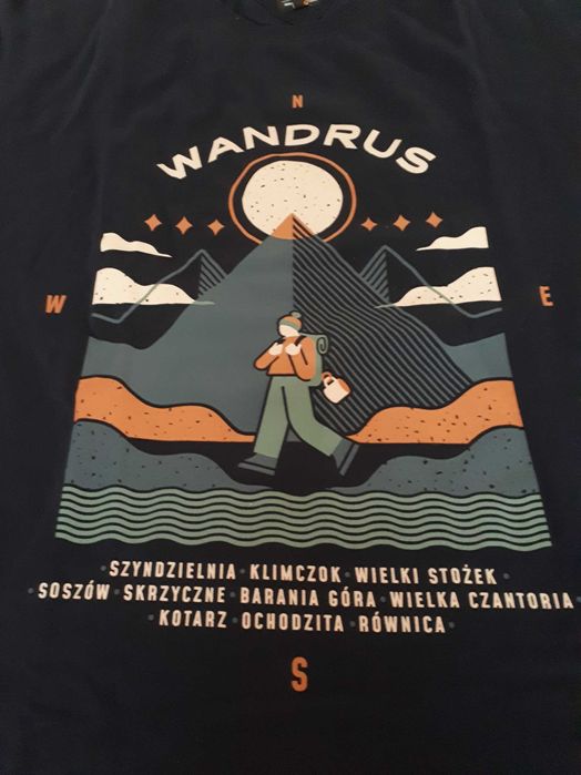 Koszulka męska Wandrus góry Gryfnie XXL Nowa prezent