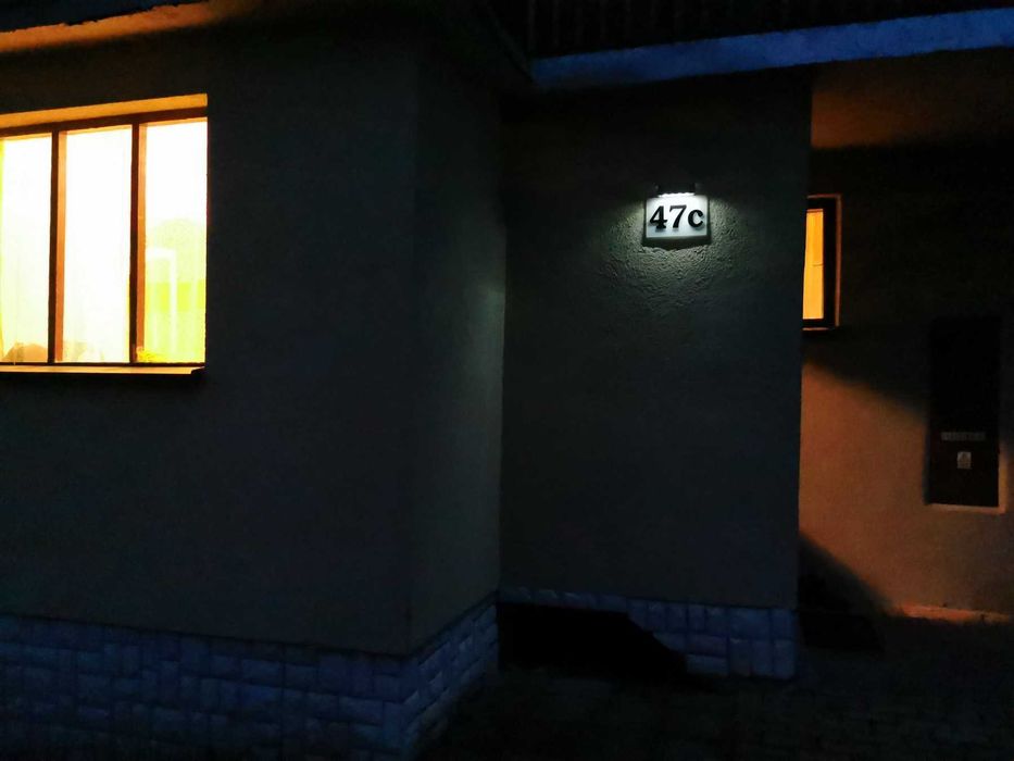 Tabliczka adresowa solarna 3D LED, PROJEKTY GRATIS, idealny prezent