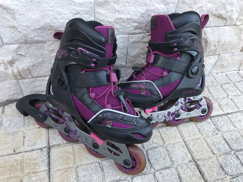 Patins em Linha “OXELO”- 34 a 37 - 100 Kg