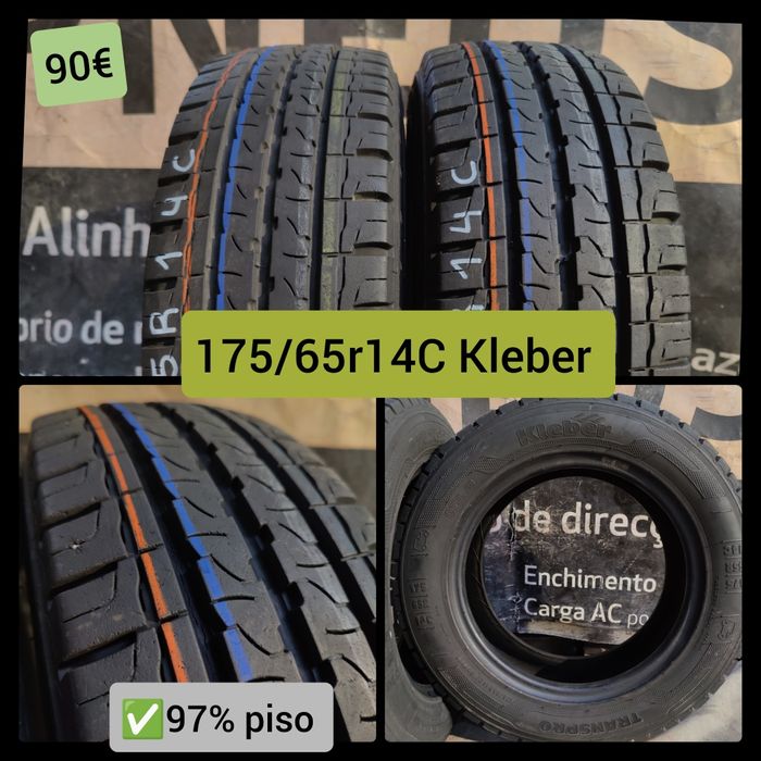 Pneus 165/65r14 175/65r14 175/65r14C semi novos