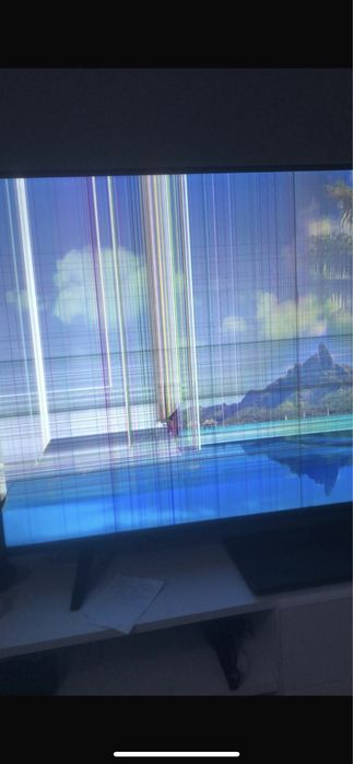 Tv com para peças