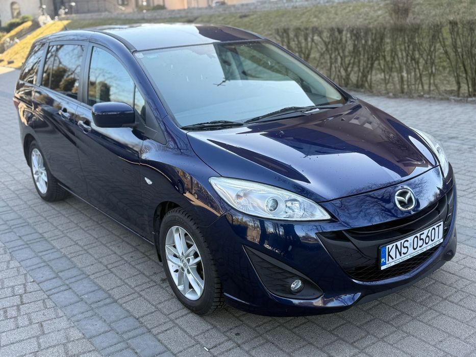 Mazda 5 Benzyna, BEZ RDZY - świetny stan blacharski, 7 - osobowa