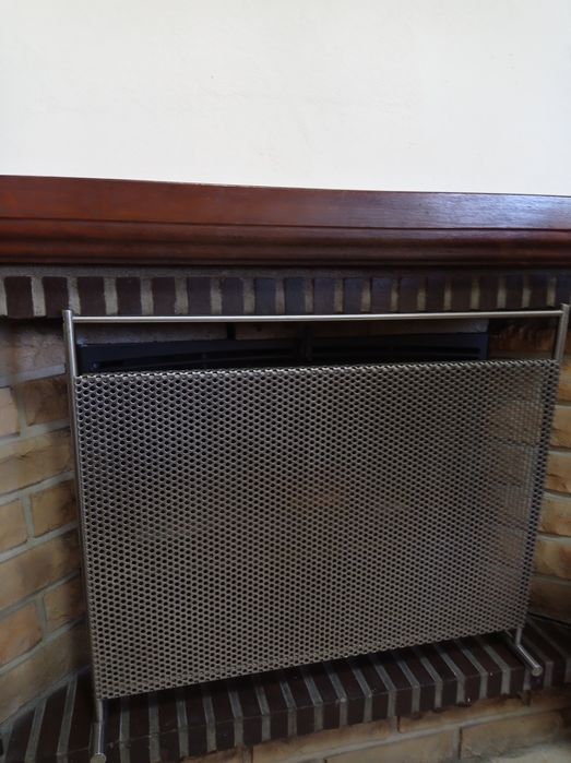 Painel de proteção para lareira