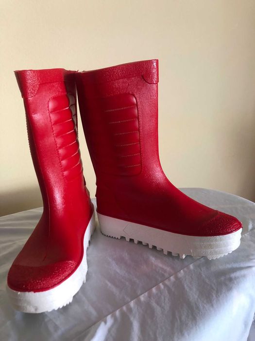 Botins unissexo de criança  (Números: 28 a 32) Azul e Vermelho