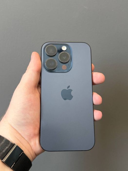 Айфон 15 Про • iPhone 15 Pro • 128GB • Blue Titanium • Neverlock