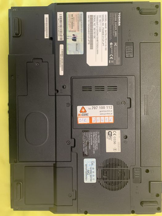 Portátil Toshiba Satellite A110-160