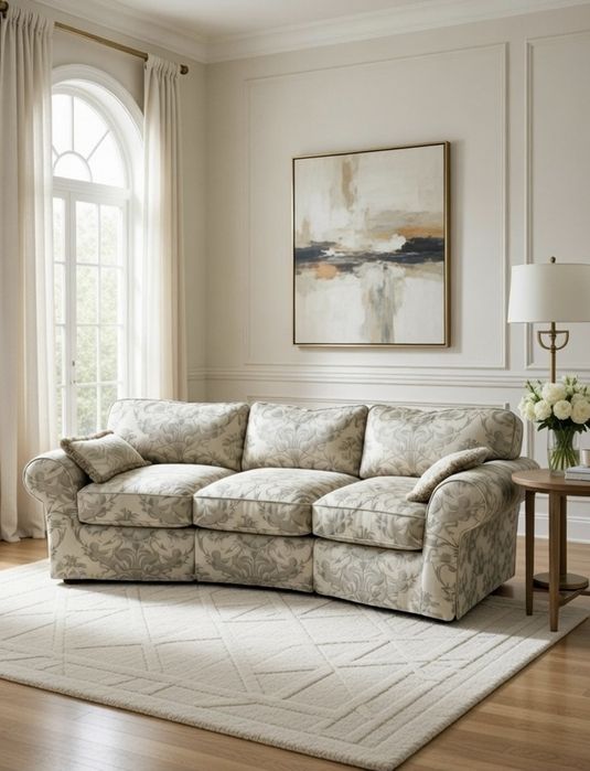 Диван з подушками