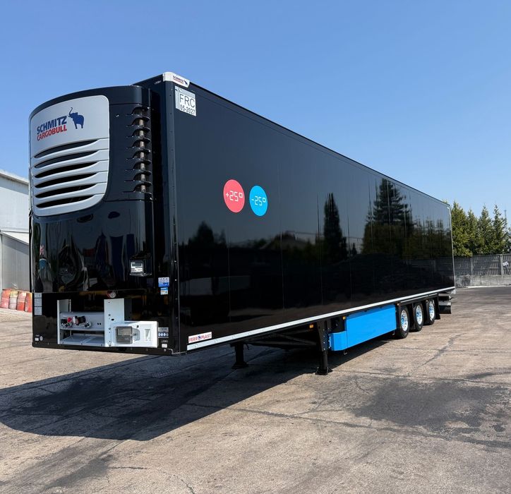 Schmitz Cargobull  Chłodnia, MEGA, 2,85m,  Doppelstock, alufelgi, podnoszona oś, drukarka