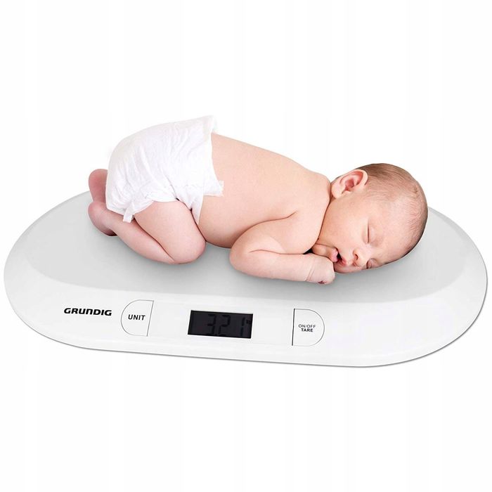 Waga Dla Niemowląt Grundig Digital Scale Wyświetlacz Lcd Max. 20Kg
