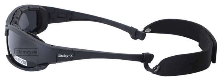Тактические очки US MILITARY X-7 UV400 POLARIZED (комплект).