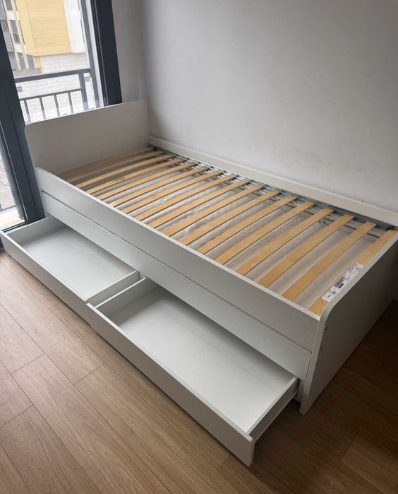 Cama solteiro dupla com gavetas oferta colchões entrega e montagem gratuita