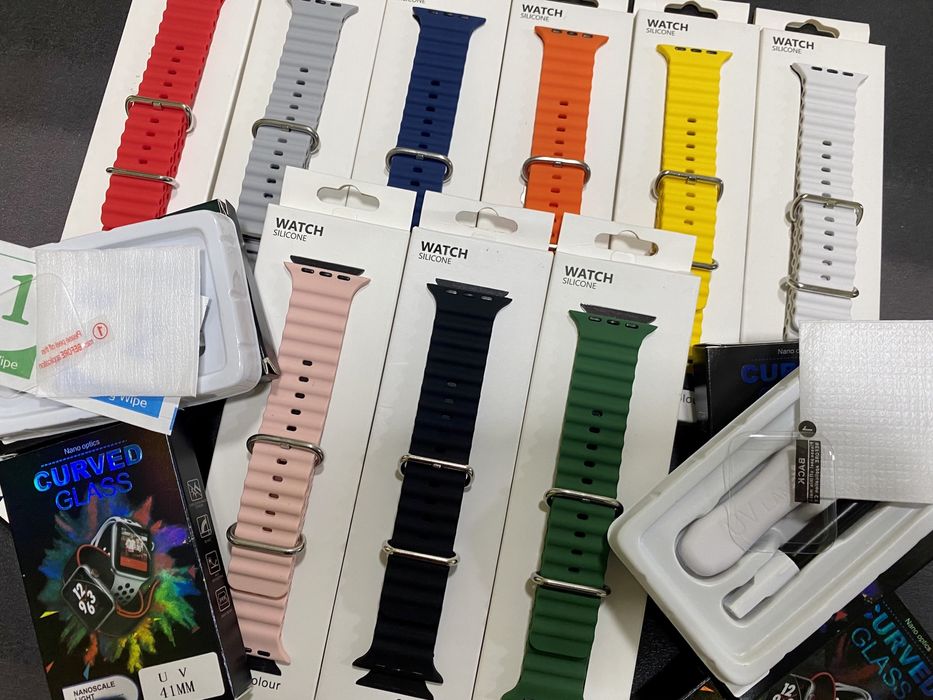 Kit Película Bracelete/Pulseira - Apple Watch 1/2/3/4/5/6/SE/7/8/9/Ultra