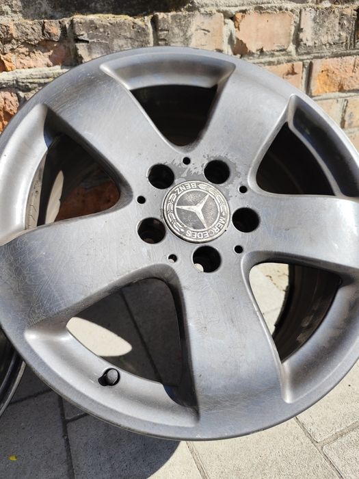 Диски, титани R16, 7,5j ET 42 Mercedes А2114011502
