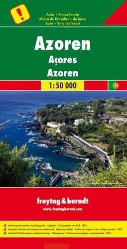 Mapa Azory 1:50 000 Nowa