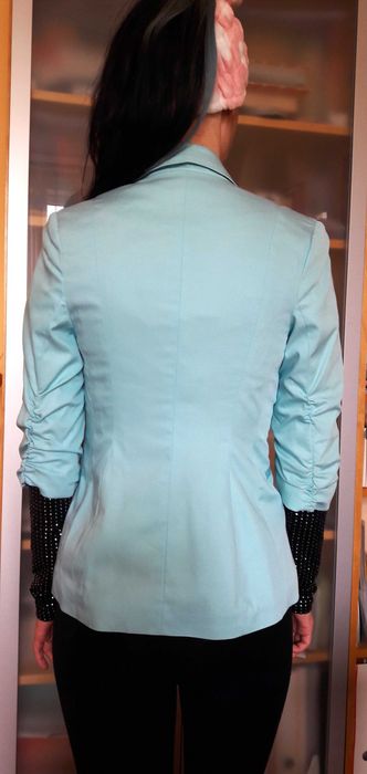 Elegancka turkusowa marynarka Mohito  roz 34