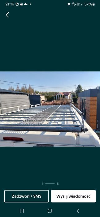 Bagażnik fiat ducato, Jumper 2006rok l2h2