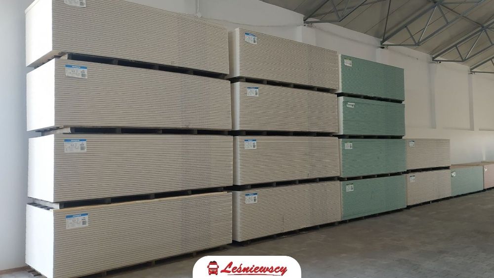 Płyta karton gips G/K NORGIPS 2,6x1,2m BIAŁA gips-karton 12,5mm