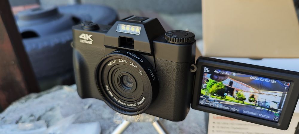 Aparat cyfrowy w jakości 4K Ultra HD