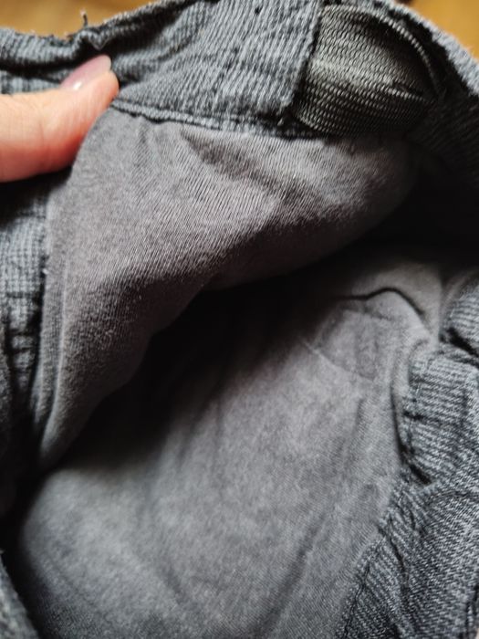 Ocieplane spodnie smyk z podszewką 128