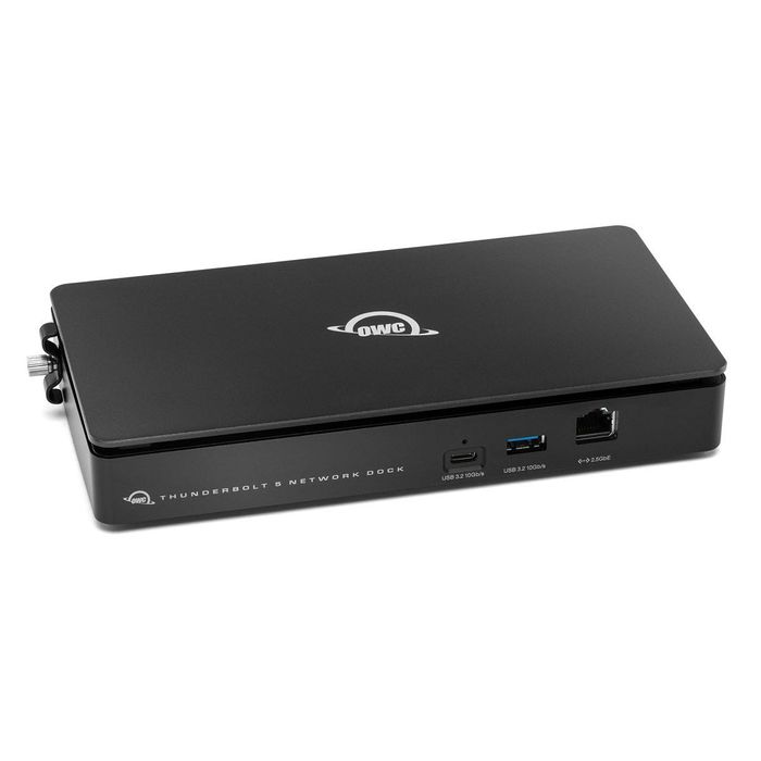 OWC Thunderbolt 5 Dual 10Gb Network Dock 2x10GbE 1x2.5GbE 4xTB 5 4xUSB
