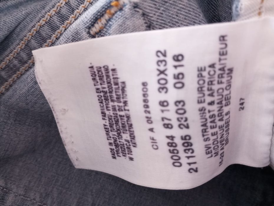 Calças Levis Tamanho 32