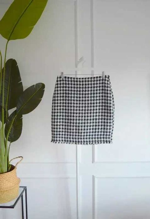 Spódnica dzianinowa pepitka Mohito 40