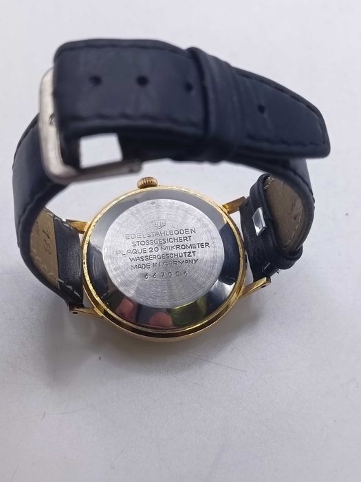 Zegarek Męski Glashutte Spezimatic Automatyczny Pozłacany 331/04/25s