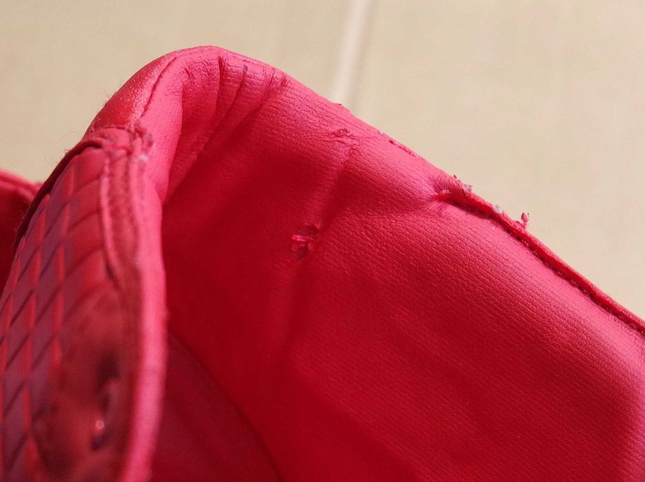 ZARA -  czerwone wysokie sportowe sneakers-y R=45