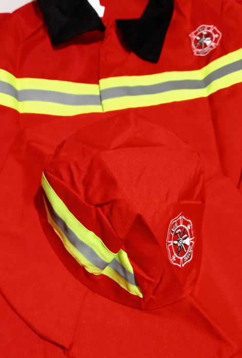 Strój dla dzieci na bal karnawałowy Strażak- nowy 122