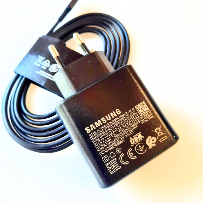 Швидкісна зарядка Samsung 45W PD Блок + Провід 1,8 метра Type-C/Type-C