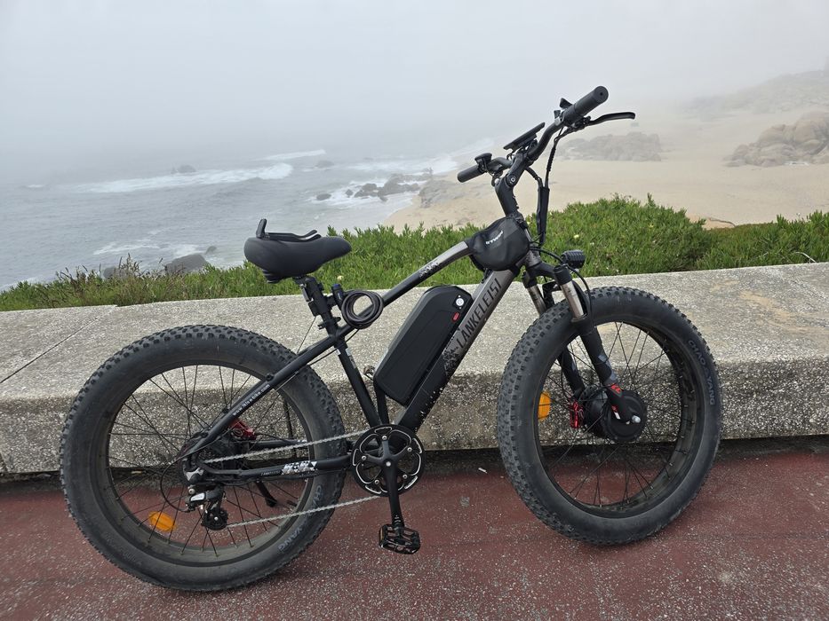 Bicicleta eletrica LANKELEISI MG740 PLUS 2x1000W Dual Motor