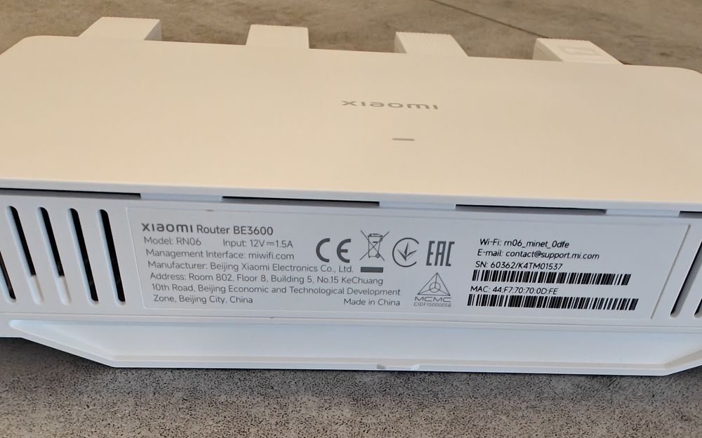 Router Xiaomi BE3600